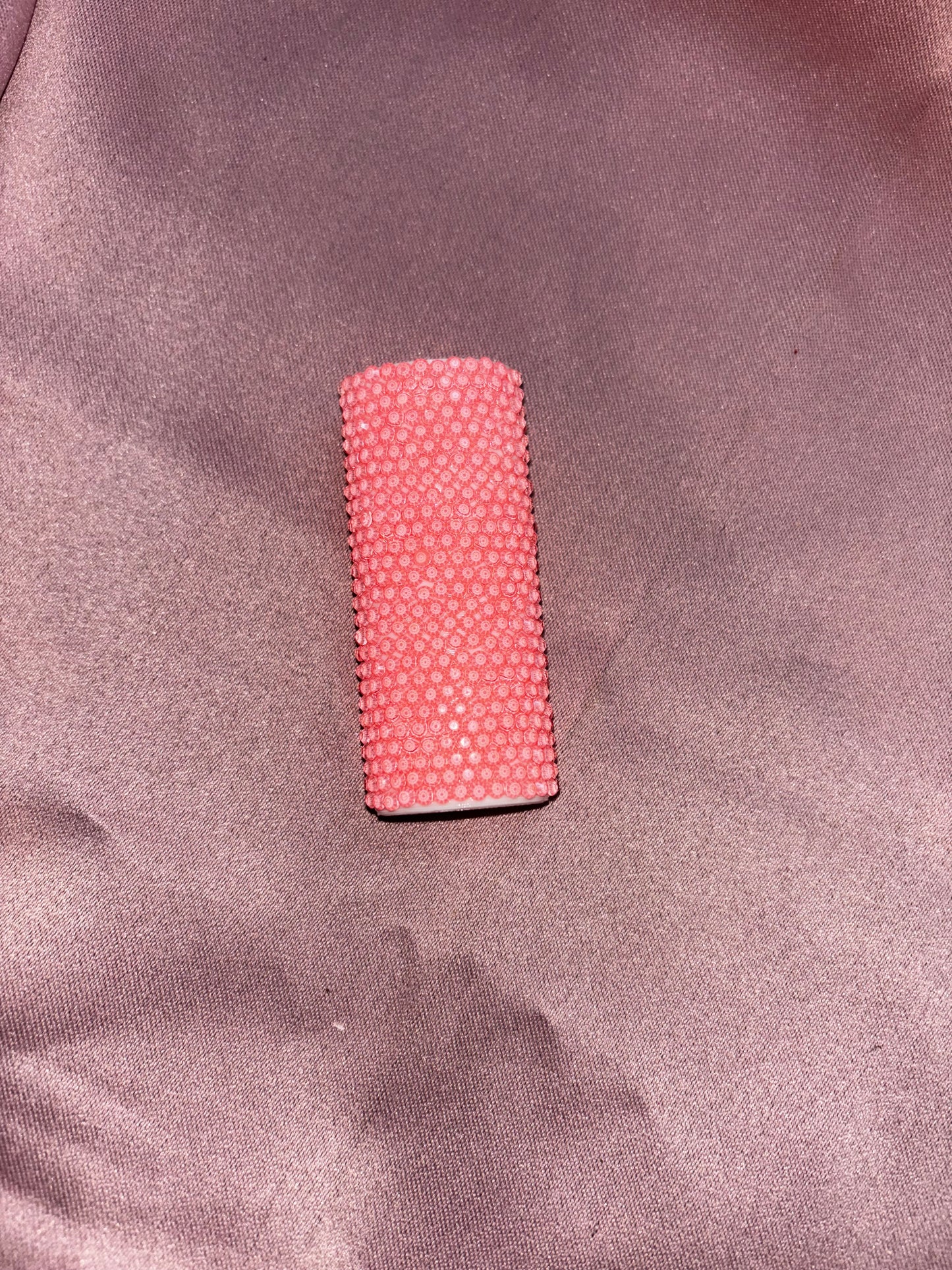 Pink Rhinestone lighter case